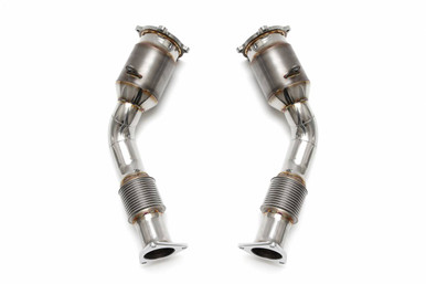 Fabspeed Porsche 957 Turbo / Turbo S Primary Sport Catalytic Converters - FS.POR.957T.PSC