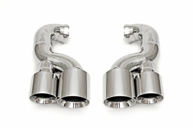 Fabspeed Porsche 957 Turbo / Turbo S Deluxe Quad Style Tips - FS.POR.957T.QDTP