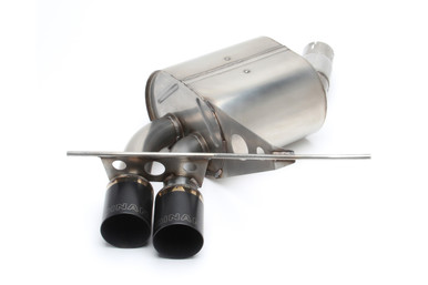 Dinan Free Flow Axle-Back Exhaust for 2008-2013 BMW 135i/135is (E82/E88) | D660-0025-BLK