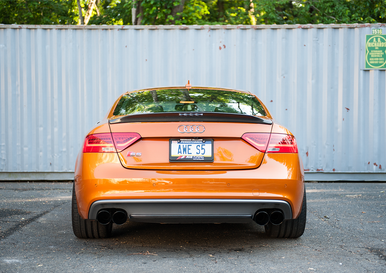 AWE Track Edition Exhaust for B8.5 Audi S5 3.0T