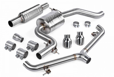 APR Resonated Catback Exhaust System for GTI (MK6) | CBK0045