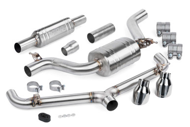 APR Resonated Catback Exhaust System for GTI (MK7) (Pre-Facelift) | CBK0008