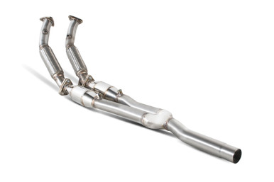 Scorpion Downpipe With Twin High Flow Cats for MK5 VW R32