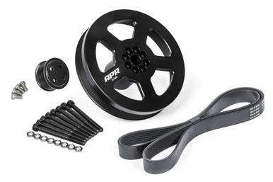 APR Supercharger Drive and Crank Pulley with Belt - Bolt on - 3.0 TFSI | MS100185