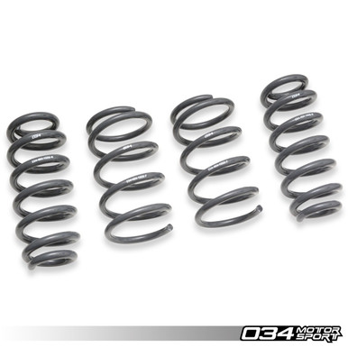 034Motorsport Dynamic+ Lowering Springs for 8V Audi RS3