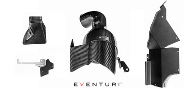 Eventuri Black Carbon Intake for BMW M140i, M240i, M340i F Chassis B58 - EVE-B58-CF-INT