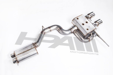 HPA MK5 R32 88mm Cat Back Exhaust - HVA-261