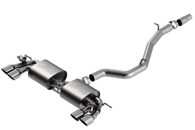 BORLA Cat-Back Exhaust - S-Type For Volkswagen Golf R MK7.5 - 140830SB