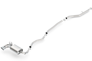 BORLA Cat-Back(tm) Exhaust System - S-Type - Polished Stainless Tips For BMW F30 328i Sedan - 140509