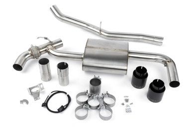 Dinan Valved Axle-Back Exhaust - 2016-2023 BMW X1/X2 xDrive28i | D660-0089-BLK