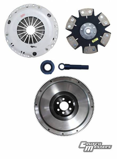 Clutch Masters FX500 Single Disc - Flywheel Kit For A3,TT,Beetle,Golf,GTI,Jetta - 17036-HDB6-4SK