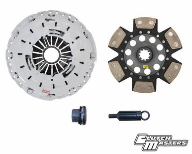 Clutch Masters BMW M3 3.2 E46 6 Sp FX400 Clutch Kit 6-Puck Rigid Disc - 03040-HDB6-R