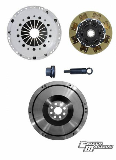 Clutch Masters FX300 Single Disc - Steel Flywheel Kit For BMW 323,325,328,330,525,528,530,M3,X5,Z3,Z4 - 03CM1-HDTZ-SK