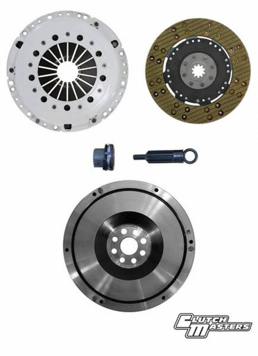 Clutch Masters FX200 Single Disc - Steel Flywheel Kit For BMW 323,325,328,330,525,528,530,M3,X5,Z3,Z4 - 03CM1-HDKV-SK