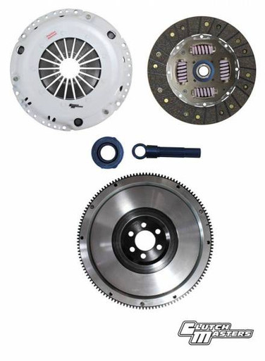Clutch Masters FX100 Single Disc - Flywheel Kit For A3,TT,Beetle,Golf,GTI,Jetta - 17036-HD00-4SK