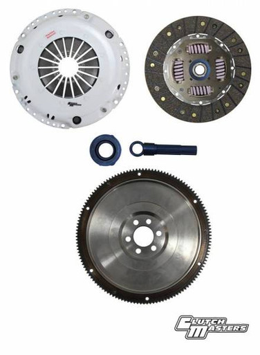 Clutch Masters FX100 Single Disc - Steel Flywheel Kit For Volkswagen Golf,Jetta - 17140-HD00-SK