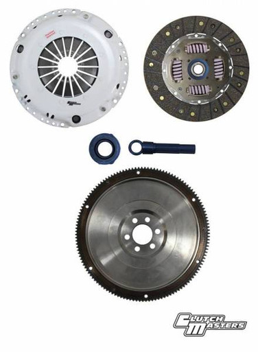 Clutch Masters FX100 Single Disc - Steel Flywheel Kit For Volkswagen Beetle,Golf,Jetta,Rabbit - 17250-HD00-SK