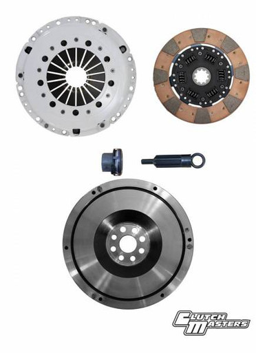 Clutch Masters FX400 Single Disc - Steel Flywheel Kit For BMW 323,325,328,330,525,528,530,M3,X5,Z3,Z4 - 03CM1-HDCL-SK