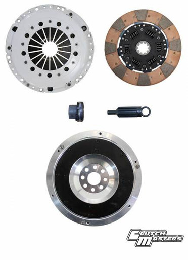 Clutch Masters BMW M3 3.2L E46 6spd FX400 Sprung F/F Ceramic Clutch Kit w/ Alum FW - 03CM2-HDCL-AK