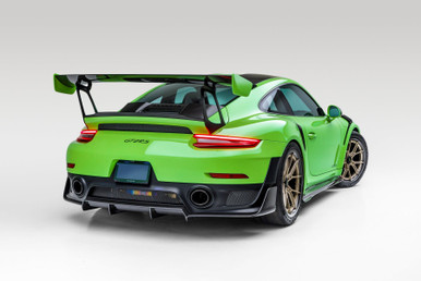 Vorsteiner GW9 Rear Decklid Spoiler Carbon Fiber PP 2x2 Glossy For Porsche 991 GT2 - POV2060