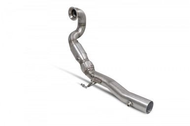 Scorpion MK8 Golf GTI Downpipe With High Flow Cat