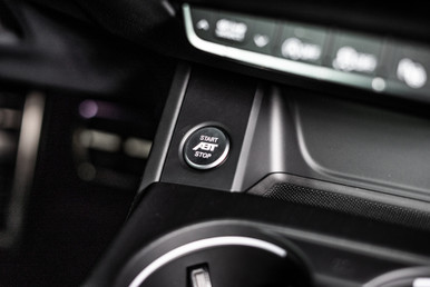 ABT Start-Stop Switch Cap with ABT logo for Audi TT/TTS Quattro (Mk3 / Mk3.5) - 8S007004135