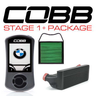 COBB Stage 1+ Power Package Black For BMW N54 - 6B1X31P-BK