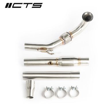 CTS Turbo High Flow Catted Downpipe for MK6 Volkswagen Jetta