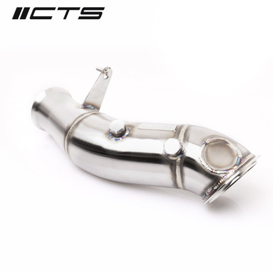 CTS Turbo 4" High Flow Cat for N55 BMW (With Electronic Wastegate)