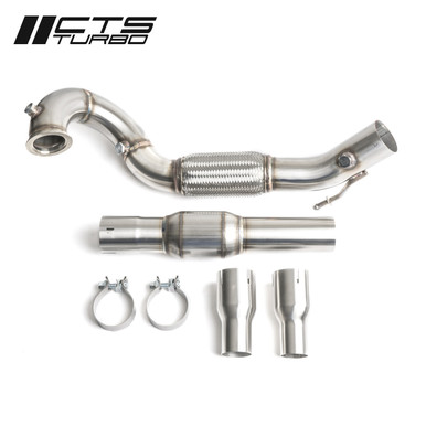 CTS Turbo High Flow Catted Downpipe for 1.4T VW Vehicles