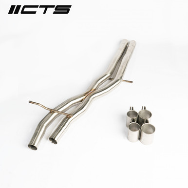 CTS Turbo Resonator Delete Kit for B9 Audi S4