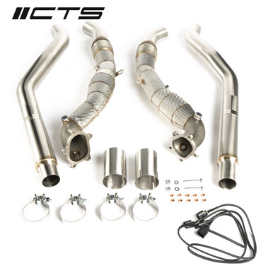 CTS Turbo High Flow Catted Downpipes for C7 Audi Vehicles