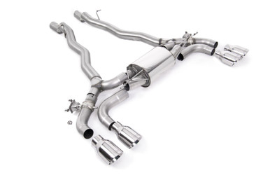 Milltek Catback Exhaust System with GT-100 Tips for F90 BMW M5/M5 Competition