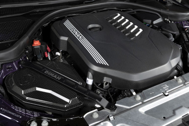 Dinan Carbon Fiber Engine Cover for 2020-2026 BMW B58D (Gloss/Matte)