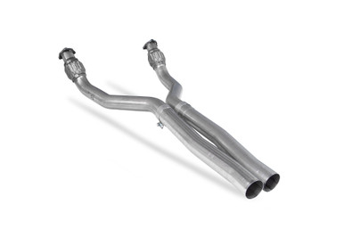 Scorpion Non-Resonated Front Pipes For Audi C7 RS7