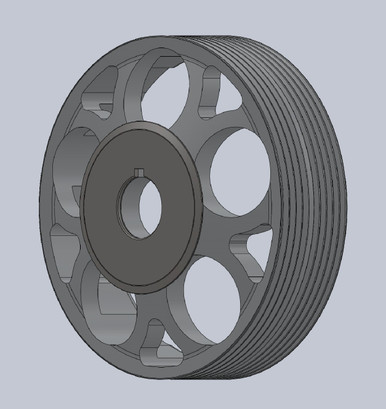 Unorthodox Racing Crankshaft Pulley - Stock Diameter