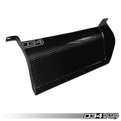 034Motorsport Carbon Fiber Air Scoop for B9 A4/S4 with Aftermarket Intercoolers