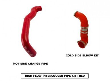 M7 Speed High Flow Intercooler Hose Kit Fits all R55- R59 S Turbo Cars Red