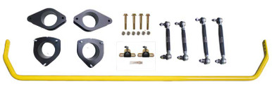 M7 Speed Countryman 2-1/2 Lifted Suspension Stage 2 Bundle 19mm RARB