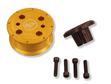M7 Speed 16 Percent Overdrive Supercharger Pulley for 02-06 Mini Coooper Hatchback 05-08 Convertible Gen 1 MINI Cooper
