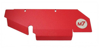 M7 Speed Turbo Heatshield Haciendia Wrinkle Red Powder Coat (Limited Edition)