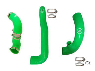 M7 Speed High Flow Intake & Intercooler Hose Kit Fits all R55 - R59 S Turbo Cars N14 Only Green