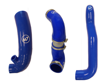 M7 Speed High Flow Intake & Intercooler Hose Kit Fits all R55 - R59 S Turbo Cars N14 Only Blue