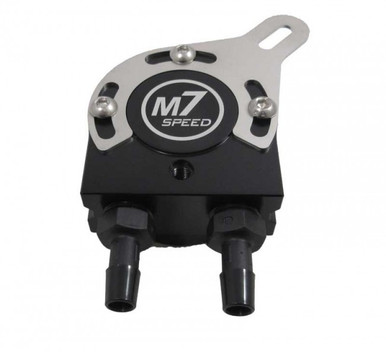 M7 Speed Billet Black Aluminum Oil Catch Can Tank Kit with Pre Made Hose Assemblies 07-12 Hatchback 08-11 Clubman 09-12 Convertible