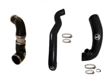 M7 Speed High Flow Intake & Intercooler Hose Kit Fits all R55 - R59 S Turbo Cars N14 Only Black