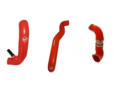 M7 Speed High Flow Intake & Intercooler Hose Kit Red
