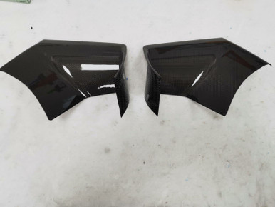 Capristo  Carbon Fiber Rear Spoiler Duct Cover For Ferrari 488 Pista (Coupe)
