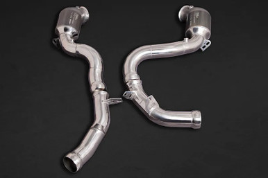 Capristo  250 Cell Sports Cat Downpipes For Mercedes AMG GLC63/S (X253)