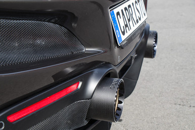 Capristo  Carbon End Pipe Shells For Ferrari F8