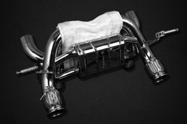 Capristo  Valved X Pipe Exhaust (for OEM tips) with Heat Protection For Lamborghini Huracan EVO/STO/Tecnica